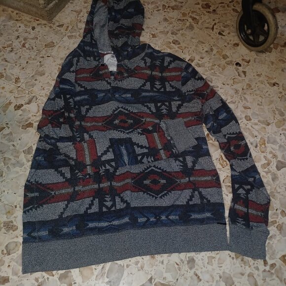 On the BYAS Women's Hooded Long Sleeve Tee Large Gray - Picture 1 of 4